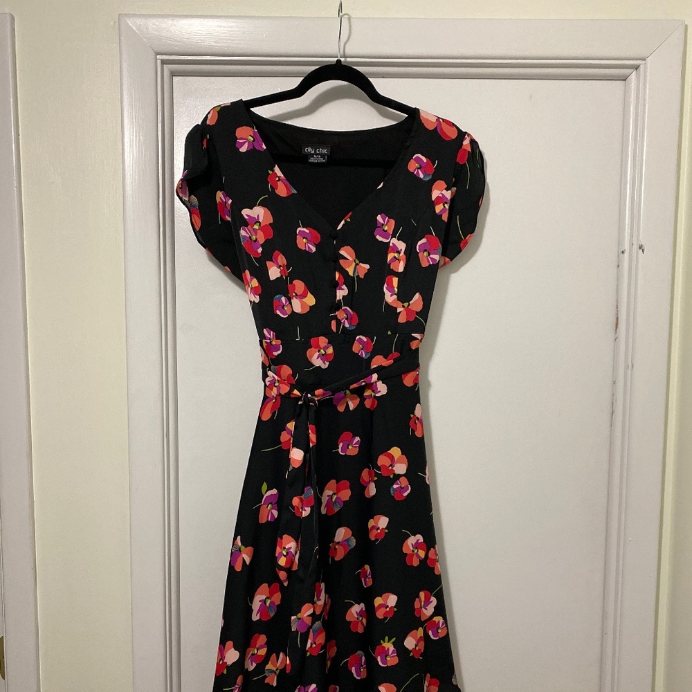 City Chic -A-Line Dress